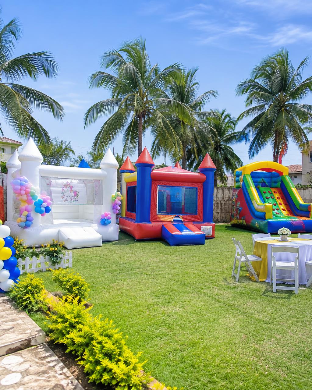 Location de châteaux gonflables pour anniversaires et fêtes d'enfants